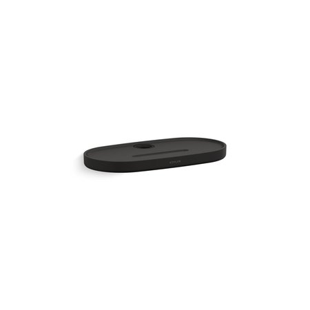 KOHLER Statement Slidebar Shelf Matte Black 26317-BL